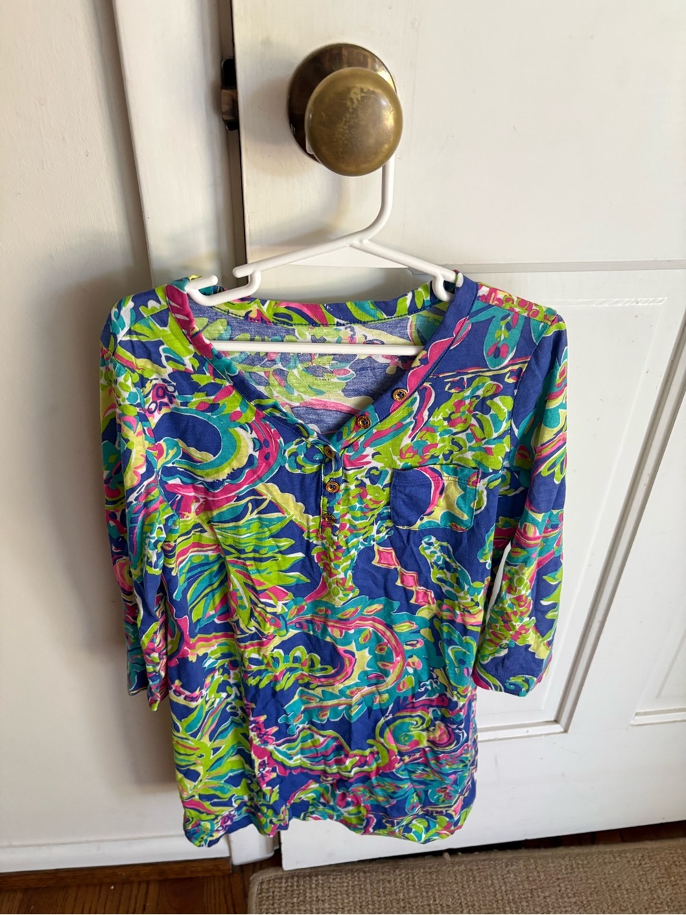Lilly Pulitzer Girls Multicolor Nautical Printed Dress or Cover Up